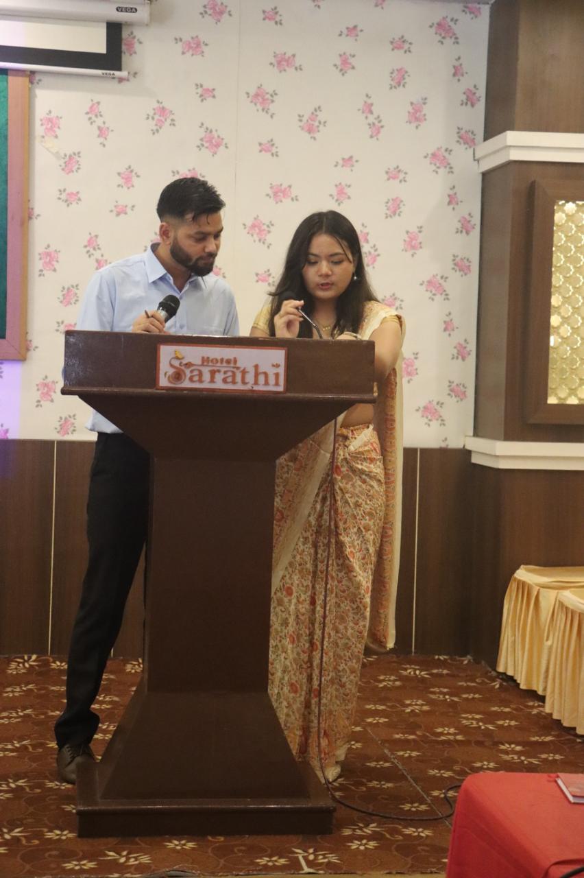 25 th anniversary of Swoyambhu pharmaceuticals and yearly closing program of Swoyambhu pharmaceuticals, seen pharma sales, Galko Enterprises, SIM med pharma pvt ltd