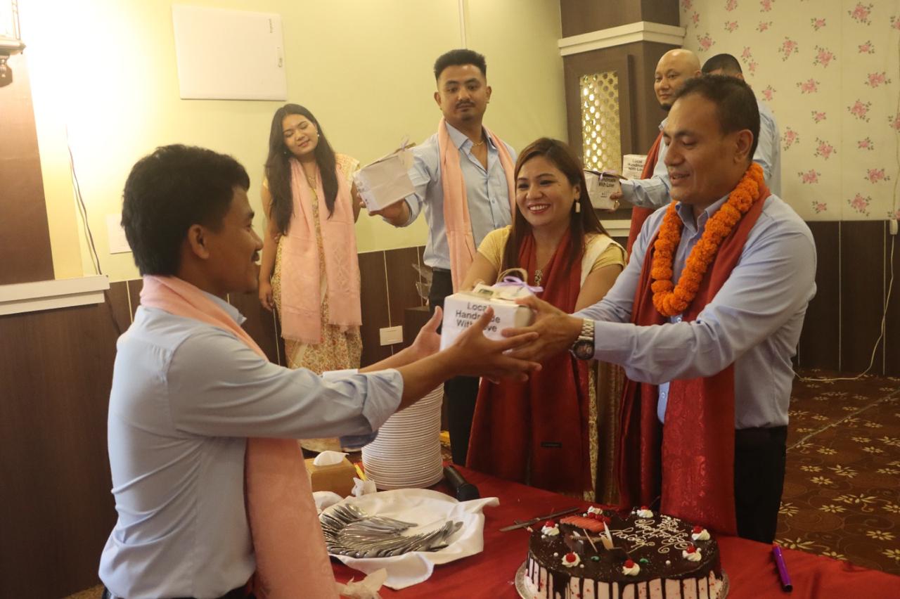 25 th anniversary of Swoyambhu pharmaceuticals and yearly closing program of Swoyambhu pharmaceuticals, seen pharma sales, Galko Enterprises, SIM med pharma pvt ltd