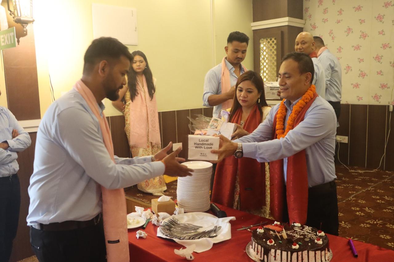 25 th anniversary of Swoyambhu pharmaceuticals and yearly closing program of Swoyambhu pharmaceuticals, seen pharma sales, Galko Enterprises, SIM med pharma pvt ltd